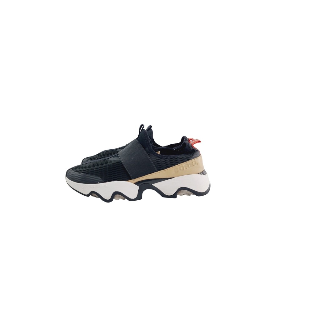 Sorel Cushioned, Breathable, Casual Slip-On Shoes‎ Women, Size 11 Black/Beige